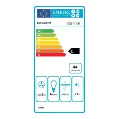 [Gebraucht] UW60BL Unterbau-Dunstabzugshaube -Haushaltsgerätegeschäft 10011484 energy label