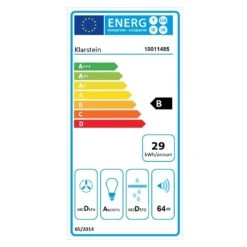 TR60WS Dunstabzugshaube -Haushaltsgerätegeschäft 10011485 energy label