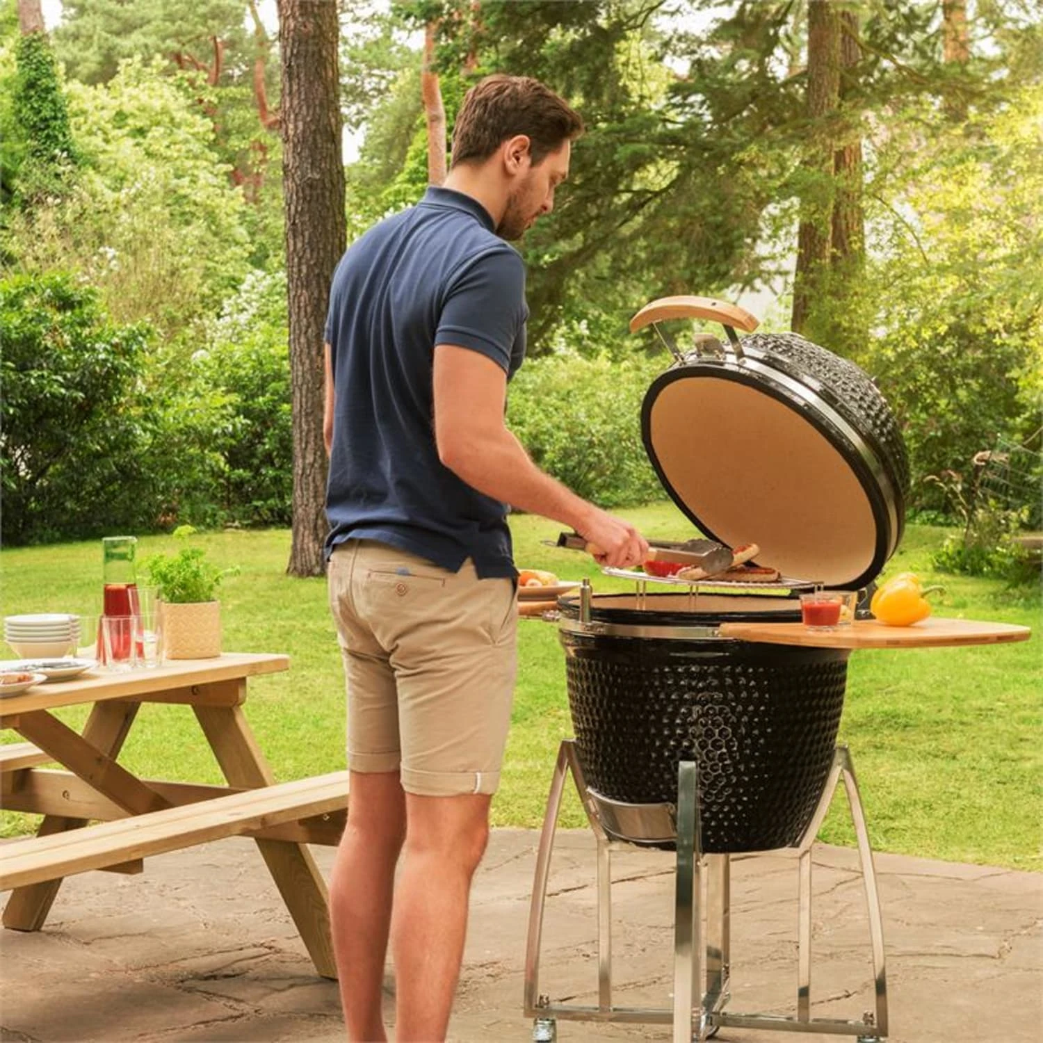 Kingsize Kamado-Grill – Bild 2