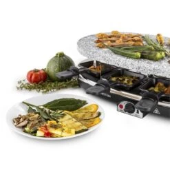 Steaklette Raclettegrill -Haushaltsgerätegeschäft 10028449 yy 0005 titel Klarstein Steaklette Raclette Natursteingrill