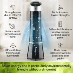 [Gebraucht] Skyscraper Ice 4-in-1 Luftkühler -Haushaltsgerätegeschäft 10029328 uk 0003 usp