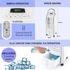 [Wiederverpackt] Maxfresh Ventilator Luftkühler Luftbefeuchter -Haushaltsgerätegeschäft 10029393 uk 0002 usp 1