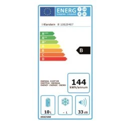 Frosty Mini-Kühlschrank 13 Frosty Mini-Kühlschrank -Haushaltsgerätegeschäft 10029407 energy label