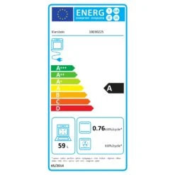 Vilhelmine Backofen -Haushaltsgerätegeschäft 10030225 energy label
