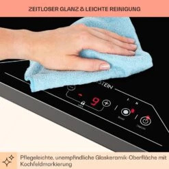 [Wiederverpackt] Deejay Freizonen-Induktionskochfeld -Haushaltsgerätegeschäft 10031633 de 0008 usp