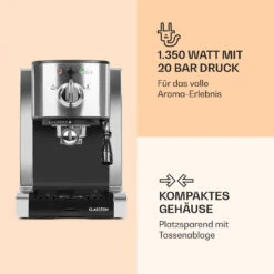 [Wiederverpackt] Passionata 20 Espressomaschine 20 Bar -Haushaltsgerätegeschäft 10031702 de 0003 logo
