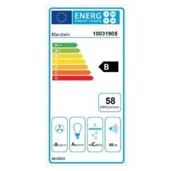 [Gebraucht] Annabelle 60 Dunstabzugshaube Kopffrei -Haushaltsgerätegeschäft 10031905 energy label 1