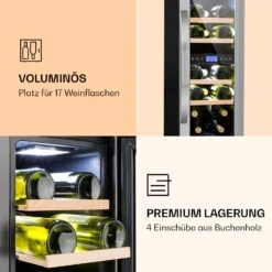 Vinovilla 17 Built-In Duo Einbau-Weinkühlschrank 2 Zonen 16 Vinovilla 17 Built-In Duo Einbau-Weinkühlschrank 2 Zonen -Haushaltsgerätegeschäft 10032030 de 0006 logo