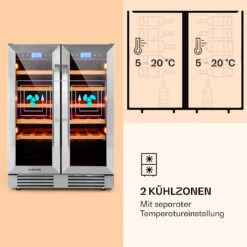 [Wiederverpackt] Vinovilla 42 Twin Built-In Duo Weinkühlschrank 2 Zonen -Haushaltsgerätegeschäft 10032032 de 0004 logo