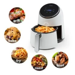 [Gebraucht] AirVital Heißluftfritteuse -Haushaltsgerätegeschäft 10032331 yy 0003 logo Klarstein AirVital Heissluftfritteuse 1300W weiss 1