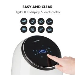 [Gebraucht] AirVital Heißluftfritteuse -Haushaltsgerätegeschäft 10032331 yy 0005 logo Klarstein AirVital Heissluftfritteuse 1300W weiss 1