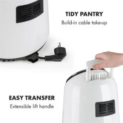 [Gebraucht] AirVital Heißluftfritteuse -Haushaltsgerätegeschäft 10032331 yy 0009 logo Klarstein AirVital Heissluftfritteuse 1300W weiss 1