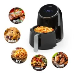 [Wiederverpackt] AirVital Heißluftfritteuse -Haushaltsgerätegeschäft 10032332 yy 0003 logo Klarstein AirVital Heissluftfritteuse 1300W schwarz