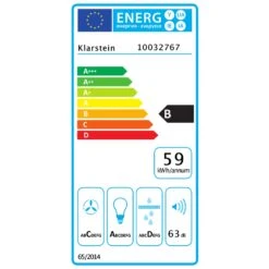 [Wiederverpackt] Aurica 90 Dunstabzugshaube Kopffrei -Haushaltsgerätegeschäft 10032767 energy label
