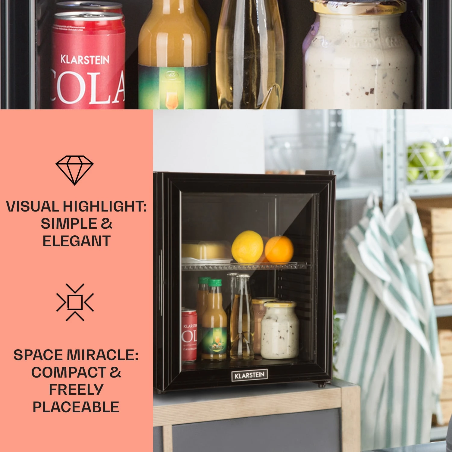 Brooklyn 24 Mini-Kühlschrank 5 Brooklyn 24 Mini-Kühlschrank – Bild 3