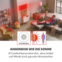 [Wiederverpackt] Wonderwall Smart 360 Infrarotheizung Für Die Wand -Haushaltsgerätegeschäft 10032784 de 0005 logo 1