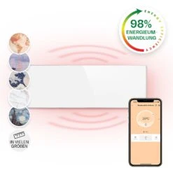 [Wiederverpackt] Wonderwall Smart 300 Infrarotheizung Für Die Wand -Haushaltsgerätegeschäft 10032785 de 0001 main