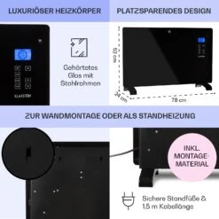 [Wiederverpackt] Norderney Konvektorheizung -Haushaltsgerätegeschäft 10032789 de 0006 usp