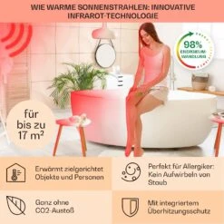 [Gebraucht] Hot Spot Crystal IR Infrarot-Heizung -Haushaltsgerätegeschäft 10032942 de 0004 usp