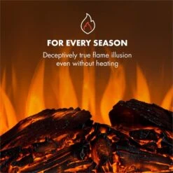 Aosta Light & Fire Elektrokamin -Haushaltsgerätegeschäft 10033000 yy 0008 logo Klarstein Aosta Light Fire Elektrischer Kamin