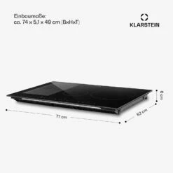 [Wiederverpackt] Delicatessa 77 Hybrid Induktionskochfeld -Haushaltsgerätegeschäft 10033023 de 0007 usp 1