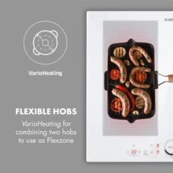 [Wiederverpackt] Delicatessa 60 Induktionskochfeld -Haushaltsgerätegeschäft 10033027 yy 0003 logo Klarstein Delicatessa 60 Induktionskochfeld weiss