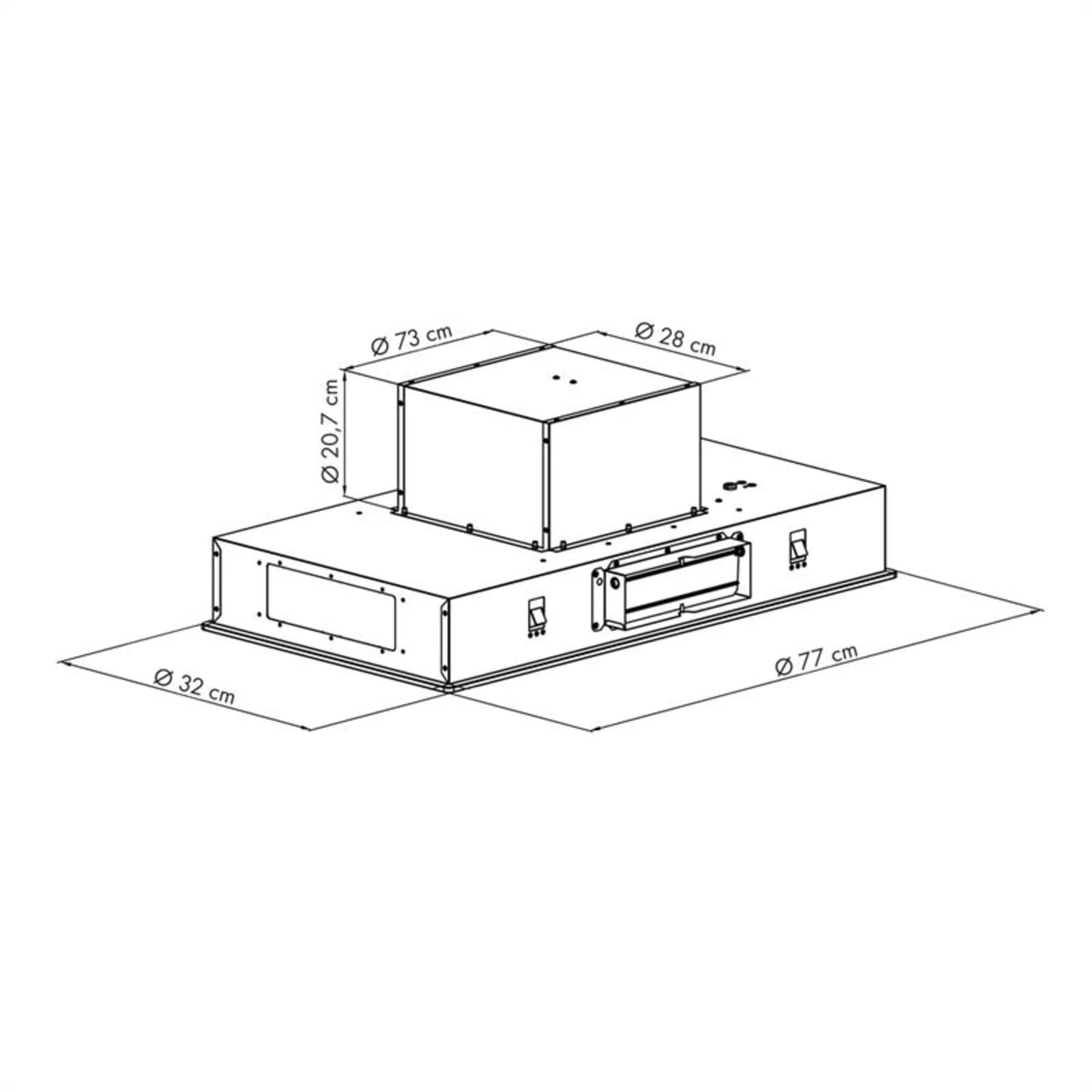 [Gebraucht] High Line Deckenhaube – Bild 10
