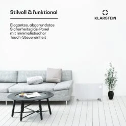 [Wiederverpackt] Bornholm Curved Ambient Konvektorheizung -Haushaltsgerätegeschäft 10033062 de 0003 usp