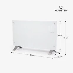 [Wiederverpackt] Bornholm Curved Ambient Konvektorheizung -Haushaltsgerätegeschäft 10033062 yy 0011 dimensions