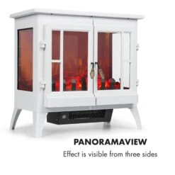 [Gebraucht] Innsbruck Elektrokamin 1000/2000W Thermostat -Haushaltsgerätegeschäft 10033093 yy 0006 logo Klarstein Innsbruck Elektrischer Kamin weiss