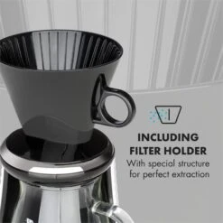 [Gebraucht] Craft Coffee Kaffeebereiter -Haushaltsgerätegeschäft 10033182 yy 0006 logo Klarstein craft coffee Waage Kaffeebereiter schwarz weiss 1