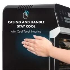 [Gebraucht] AeroVital Cube Heißluftfritteuse -Haushaltsgerätegeschäft 10033248 yy 0007 logo Klarstein AeroVital Cube Heissluftfritteuse schwarz reedit 1