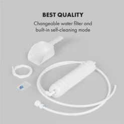 Glacial XL Profi-Eiswürfelmaschine 16 Glacial XL Profi-Eiswürfelmaschine -Haushaltsgerätegeschäft 10033442 yy 0008 logo Klarstein Glacial XL Profi Eiswuerfelmaschine 15 L