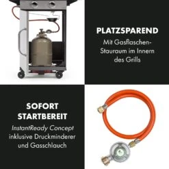 [Wiederverpackt] Gazooka 2.0T Gas BBQ Grill -Haushaltsgerätegeschäft 10033532 de 0005 logo