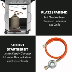 [Wiederverpackt] Gazooka 3.0T BBQ Grill -Haushaltsgerätegeschäft 10033533 de 0005 logo