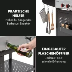 Hot & Hot Gasgrill 8,5kW Schwarz 19 Hot & Hot Gasgrill 8,5kW Schwarz -Haushaltsgerätegeschäft 10033534 de 0006 logo 2