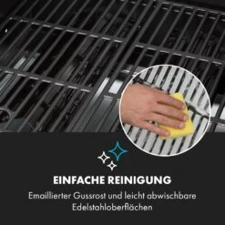 [Gebraucht] Hot & Hot Gasgrill 8,5kW Schwarz -Haushaltsgerätegeschäft 10033534 de 0011 logo