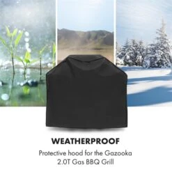 [Wiederverpackt] Gazooka 2.0T Wetterschutzhaube -Haushaltsgerätegeschäft 10033535 yy 0003 logo Klarstein Gazooka Wetterschutzhaube schwarz 1