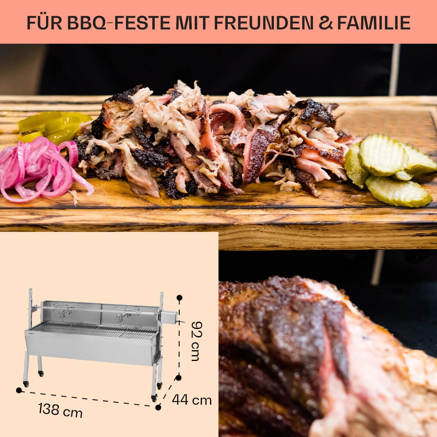 Sauenland Pro Spanferkelgrill 8 Sauenland Pro Spanferkelgrill – Bild 6