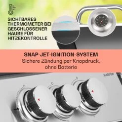 [Wiederverpackt] Tomahawk 3.1 S Gasgrill -Haushaltsgerätegeschäft 10033567 de 0004 usp 2