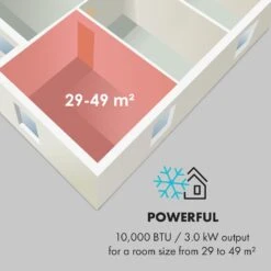 New Breeze ECO Mobile Klimaanlage, 10000 BTU, 900 Watt 14 New Breeze ECO Mobile Klimaanlage, 10000 BTU, 900 Watt -Haushaltsgerätegeschäft 10033584 uk 0004 logo