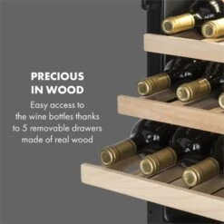 [Wiederverpackt] Vinovilla 79 Built-in Duo Weinkühlschrank 2 Zonen -Haushaltsgerätegeschäft 10033742 yy 0011 logo Klarstein Vinovilla Duo79 Weinkuehlschrank 189l