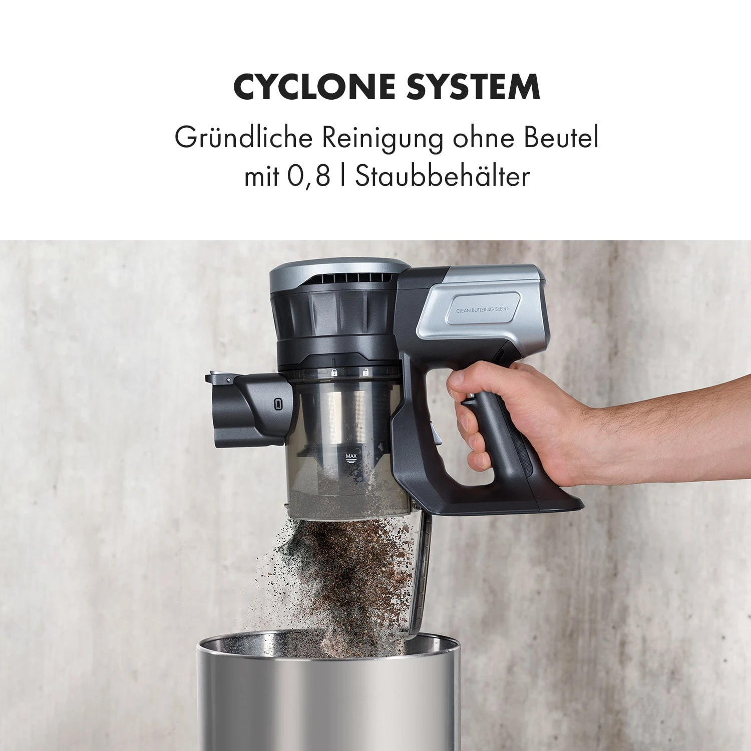 Clean Butler 4G Silent Akku-Staubsauger 10 Clean Butler 4G Silent Akku-Staubsauger – Bild 8