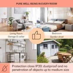 [Gebraucht] Wonderwall Air 36 Infrarotheizung Für Die Wand -Haushaltsgerätegeschäft 10034231 uk 0005 usp