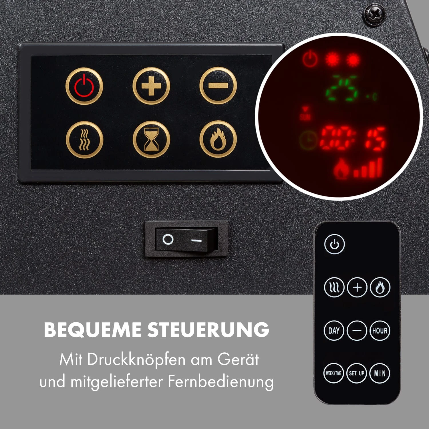 Lausanne Luxe Elektrokamin 6 Lausanne Luxe Elektrokamin – Bild 4