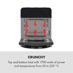 [Wiederverpackt] AeroVital Easy Touch Heißluftfritteuse -Haushaltsgerätegeschäft 10034451 yy 0003 logo Klarstein AeroVital easy touch Heissluftfritteuse