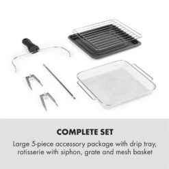 [Wiederverpackt] AeroVital Easy Touch Heißluftfritteuse -Haushaltsgerätegeschäft 10034451 yy 0007 logo Klarstein AeroVital easy touch Heissluftfritteuse