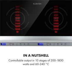 [Gebraucht] Cucinata Induktionskochfeld -Haushaltsgerätegeschäft 10034503 yy 0004 logo Klarstein Cucinata Induktionskochfeld 3100 W 1