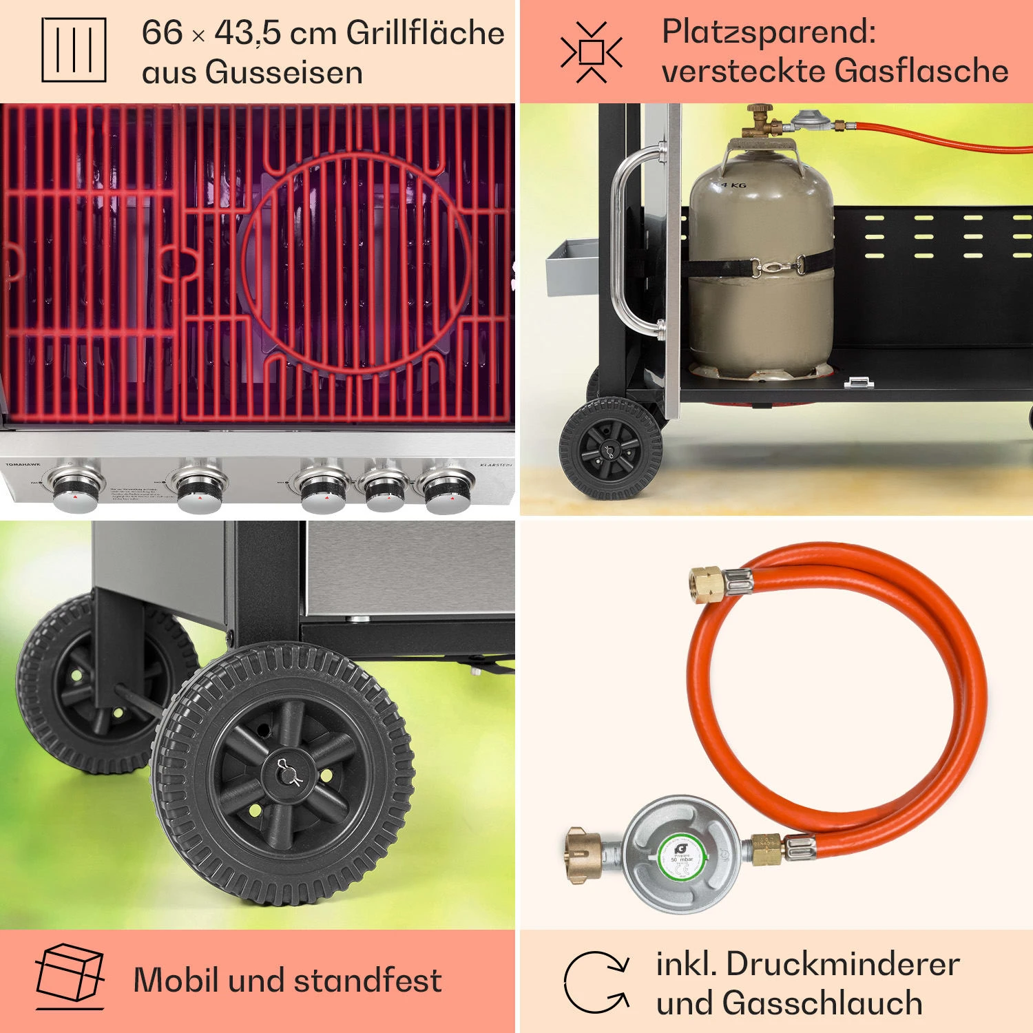 Tomahawk Gasgrill 7 Tomahawk Gasgrill – Bild 5