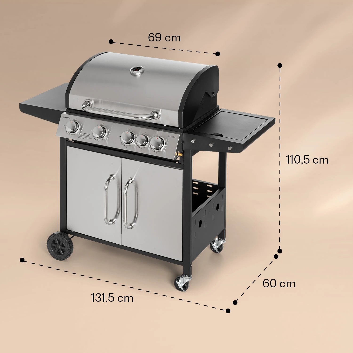 Tomahawk Gasgrill 10 Tomahawk Gasgrill – Bild 8